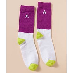 Pine Kids Cotton Knit Ankle Length Solid Socks Pack Of 3 ( Colour May Vary )