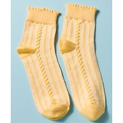 Pine Kids Cotton Knit Ankle Length Solid Colour Socks Pack Of 3 ( Colour May Vary )