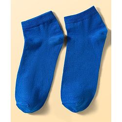 Pine Kids Cotton Knit Ankle Length Striped Socks Pack Of 3 ( Colour May Vary )