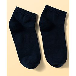 Pine Kids Cotton Knit Ankle Length Sea Life Printed & Solid Socks Pack Of 3 ( Colour May Vary )
