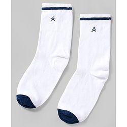 Pine Kids Cotton Knit Ankle Length Solid Socks Pack Of 3 ( Colour May Vary )