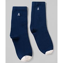 Pine Kids Cotton Knit Ankle Length Solid Socks Pack Of 3 ( Colour May Vary )