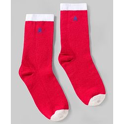Pine Kids Cotton Knit Ankle Length Solid Socks Pack Of 3 ( Colour May Vary )