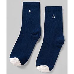 Pine Kids Cotton Knit Ankle Length Solid Socks Pack Of 3 ( Colour May Vary )