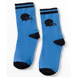 Pine Kids Knit Ankle Length Socks with Sports Theme Design Pack of 3 - (Colour May Vary)