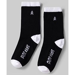 Pine Kids Cotton Knit Ankle Length Socks With Stripes & Star  Design Pack Of 5 ( Colour May Vary )