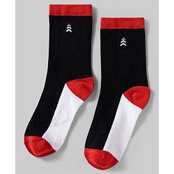 Pine Kids Cotton Knit Ankle Length Socks With Stripes & Star  Design Pack Of 5 ( Colour May Vary )