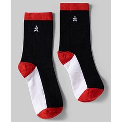Pine Kids Cotton Knit Ankle Length Socks With Stripes & Star  Design Pack Of 5 ( Colour May Vary )