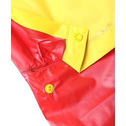 Pine Kids Marvel Full Sleeves Raincoat With Avengers Graphic - Red