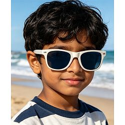 Pine Kids Solid Coloured Sunglasses - Beige