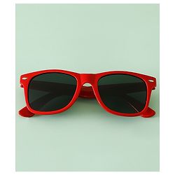 Pine Kids Solid Coloured Sunglasses - Red
