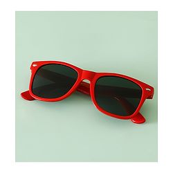 Pine Kids Solid Coloured Sunglasses - Red