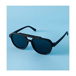 Pine Kids Solid Colour Sunglasses - Black