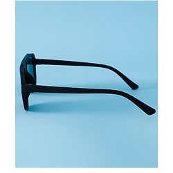 Pine Kids Solid Colour Sunglasses - Black