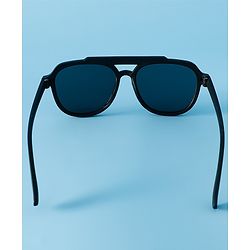 Pine Kids Solid Colour Sunglasses - Black