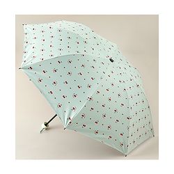 Pine Kids Free Size Umbrella With Cheery Print - Light Green