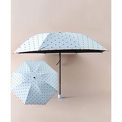 Pine Kids Free Size Umbrella with Polka Dots - Blue