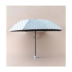 Pine Kids Free Size Umbrella with Polka Dots - Blue