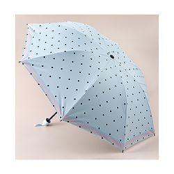 Pine Kids Free Size Umbrella with Polka Dots - Blue