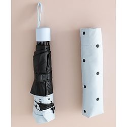 Pine Kids Free Size Umbrella with Polka Dots - Blue