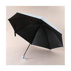 Pine Kids Free Size Umbrella with Polka Dots - Blue
