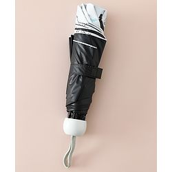 Pine Kids Free Size Umbrella with Bow Print - Sky Blue