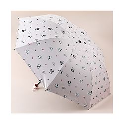 Pine Kids Free Size Umbrella with Panda Print - Pink