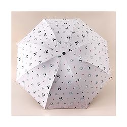 Pine Kids Free Size Umbrella with Panda Print - Pink