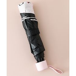 Pine Kids Free Size Umbrella with Panda Print - Pink