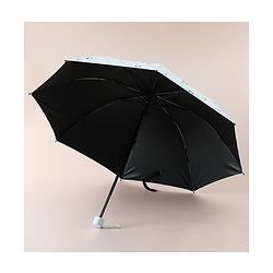 Pine Kids Free Size Umbrella with Panda Print - Sky Blue