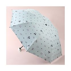 Pine Kids Free Size Umbrella with Panda Print - Light Green