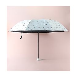 Pine Kids Free Size Umbrella with Panda Print - Light Green