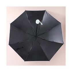 Pine Kids Free Size Umbrella with Panda Print - Light Green
