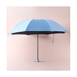 Pine Kids Free Size Umbrella Solid Colour - Navy Blue