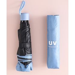 Pine Kids Free Size Umbrella Solid Colour - Navy Blue