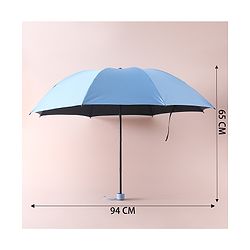 Pine Kids Free Size Umbrella Solid Colour - Navy Blue