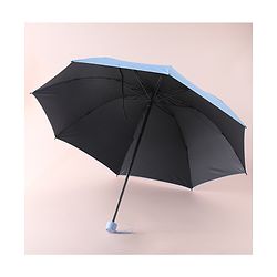 Pine Kids Free Size Umbrella Solid Colour - Navy Blue
