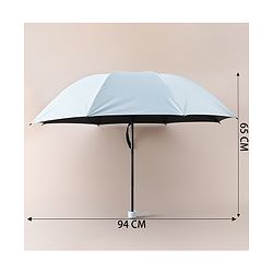 Pine Kids Free Size Umbrella Solid Colour - Sky Blue