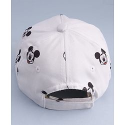 Pine Kids Disney 100% Cotton Summer Cap With Mickey Mouse Graphic White - Diameter 17 cm