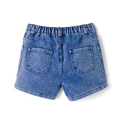 Pine Kids Cotton Woven Knee Length Shorts With Pockets - Navy Blue