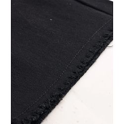 Pine Kids Woven Full Length Solid Flared Jeans - Black