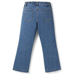 Pine Kids Woven Full Length Washed Jeans - Blue