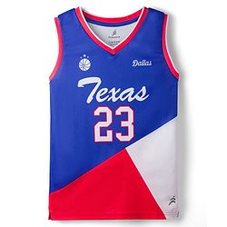 Pine Active Knit Sleeveless T-Shirt With Basketball Print - Multicolor