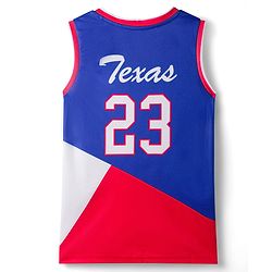 Pine Active Knit Sleeveless T-Shirt With Basketball Print - Multicolor