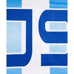 Pine Active Knit Half Sleeves Football Tee with Shorts Set - Blue