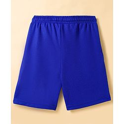 Pine Active Knit Half Sleeves Football Tee with Shorts Set - Blue
