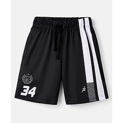 Pine Active Knit Sleeveless Basketball T-Shirt & Shorts Set - Black