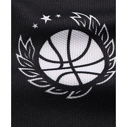 Pine Active Knit Sleeveless Basketball T-Shirt & Shorts Set - Black