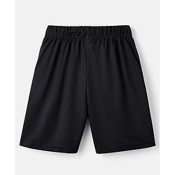 Pine Active Knit Sleeveless Basketball T-Shirt & Shorts Set - Black