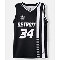 Pine Active Knit Sleeveless Basketball T-Shirt & Shorts Set - Black